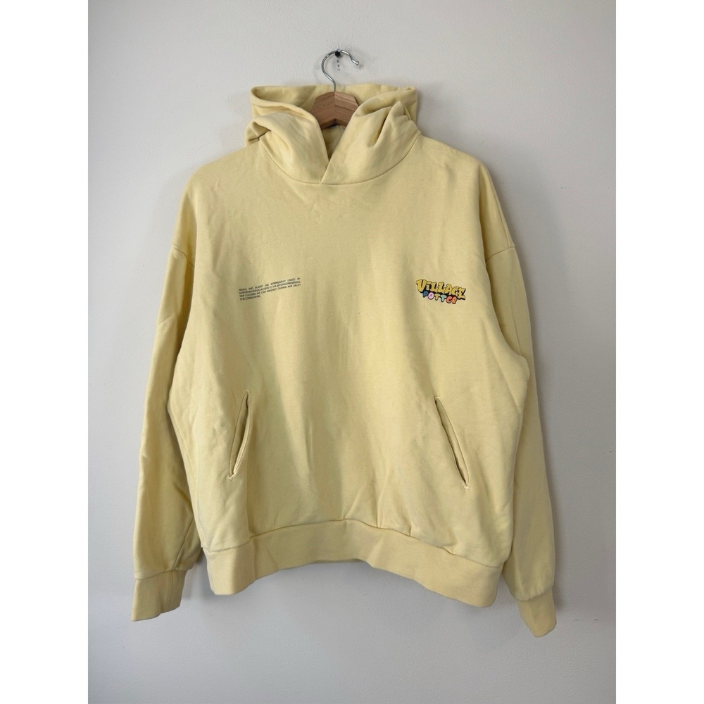 Pangaia X Roberto Lugo Village Potter Yellow Hooded Sweatshirt